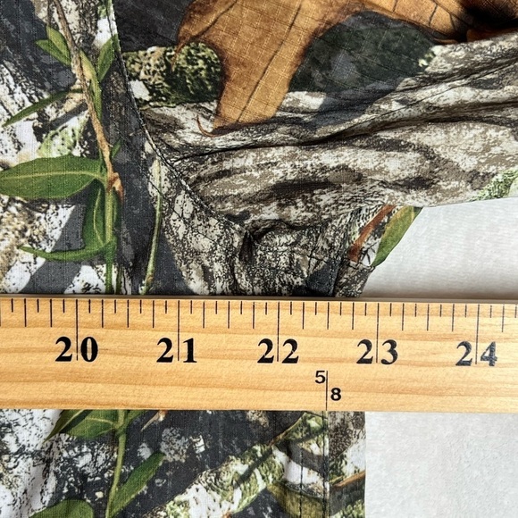 NWT Under Armor Mossy Oak Medium UA Hunt Camo Performance Button Front Shirt - Picture 11 of 13
